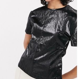 SIMONETT Diana crinkle top